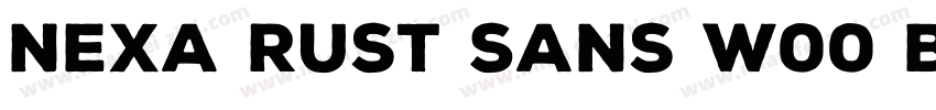Nexa Rust Sans W00 Blac字体转换